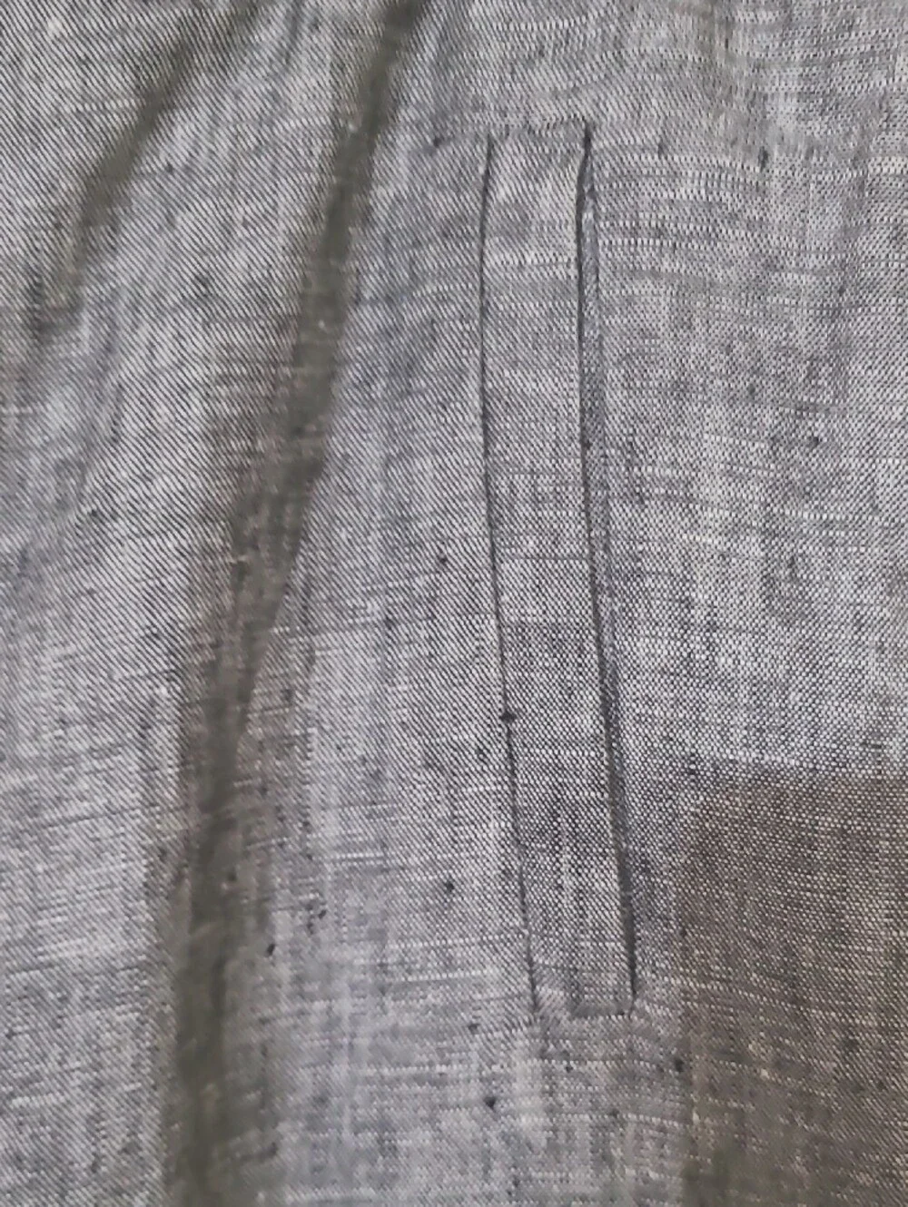 Banana Republic Jackson Fit Women's Gray 100% Linen Dress Pants - Size 6